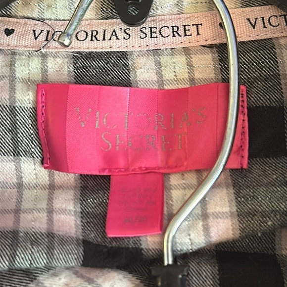 Women’s Victoria’s Secret Plaid Flannel Pajama Set Size Medium - Picture 5 of 11